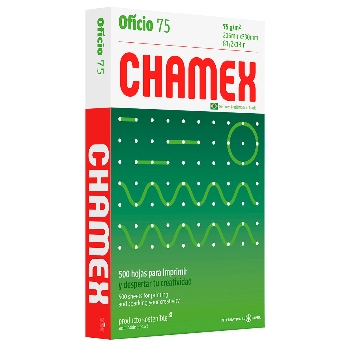 Papel Chamex tamaño legal