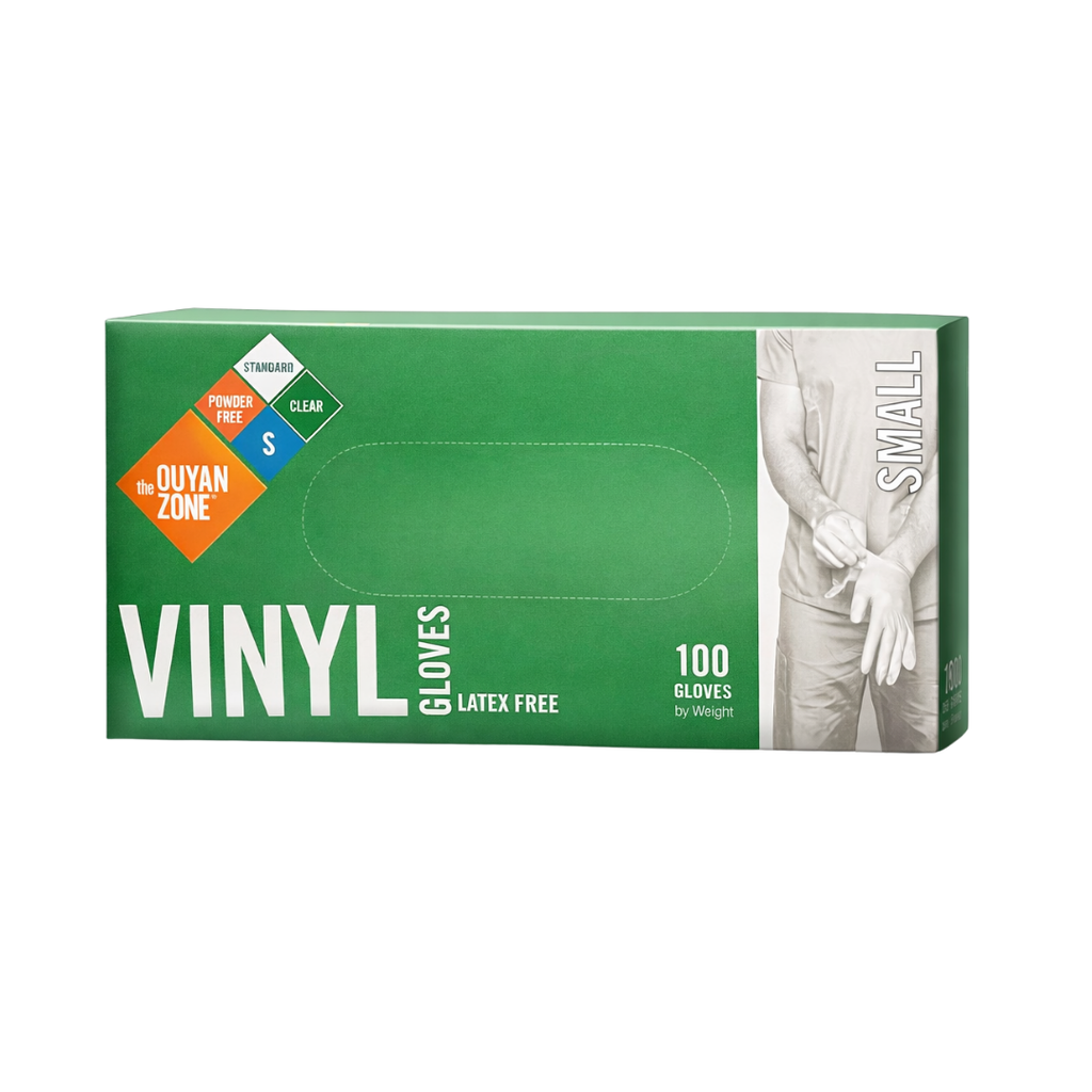 Guantes Vinyl Ouyan (transparente)