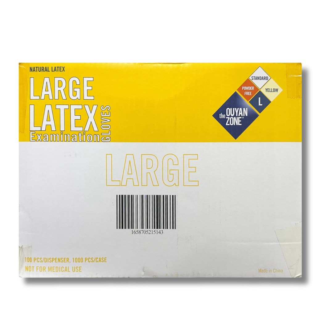 Guantes Latex Ouyan (grueso)