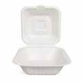 Envase 6''x6'' para hamburguesa - Biodegradable