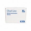 Guantes Nitrilo 100% Chad Line (azul)
