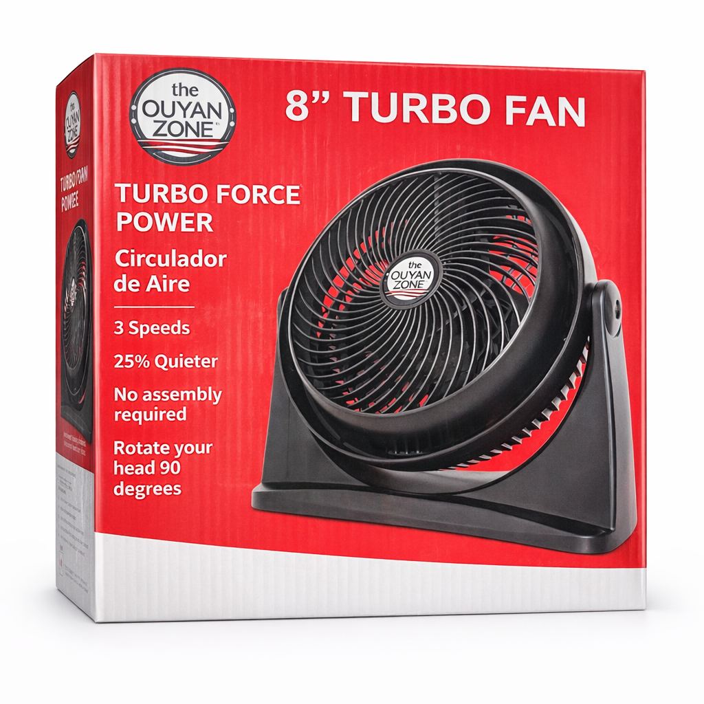 Abanico Turbo Fan 8