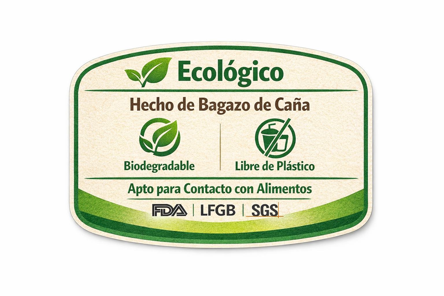 Bandeja de bagazo RD-25 Tray