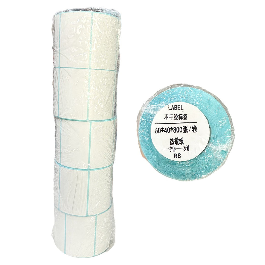 Etiqueta para pesa 60*40*800 hojas/rollo de papel termico