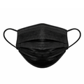 Mascarilla Negra 3ply