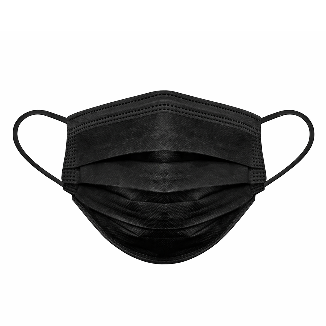 Mascarilla Negra 3ply