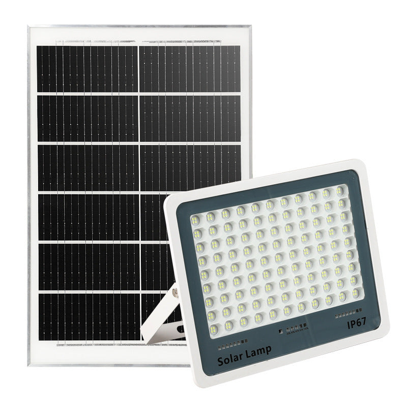 Lampara exterior con panel solar IP67