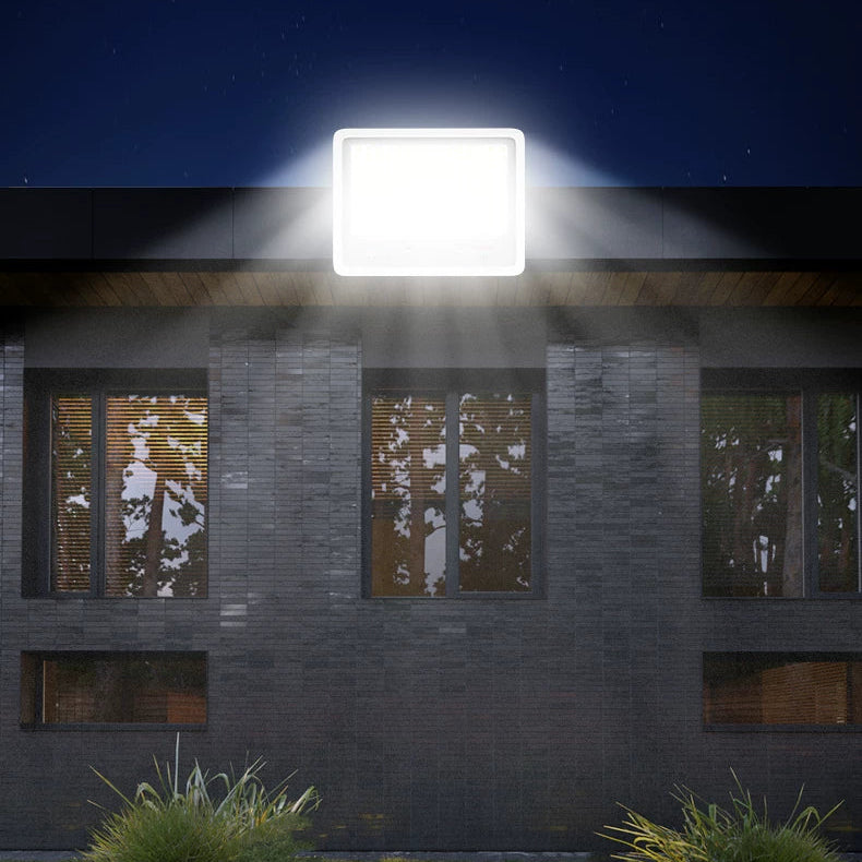 Lampara exterior con panel solar IP67