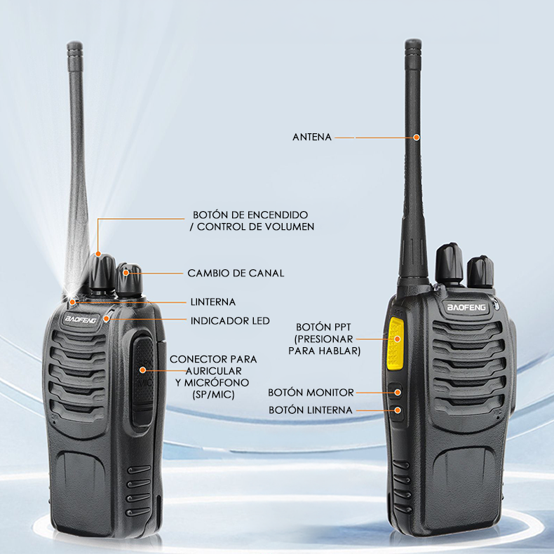 Walkie Talkie - BF-888SD