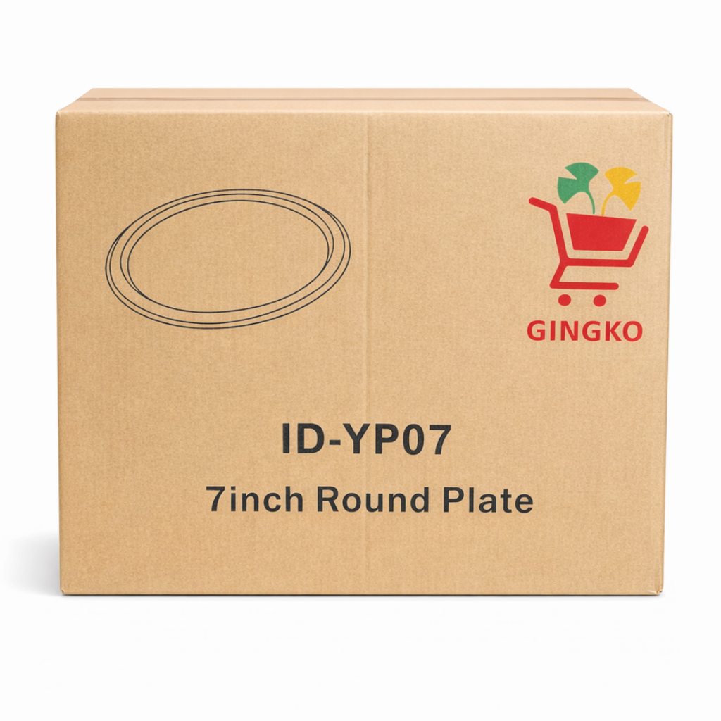 Plato redondo 7" - Biodegradable