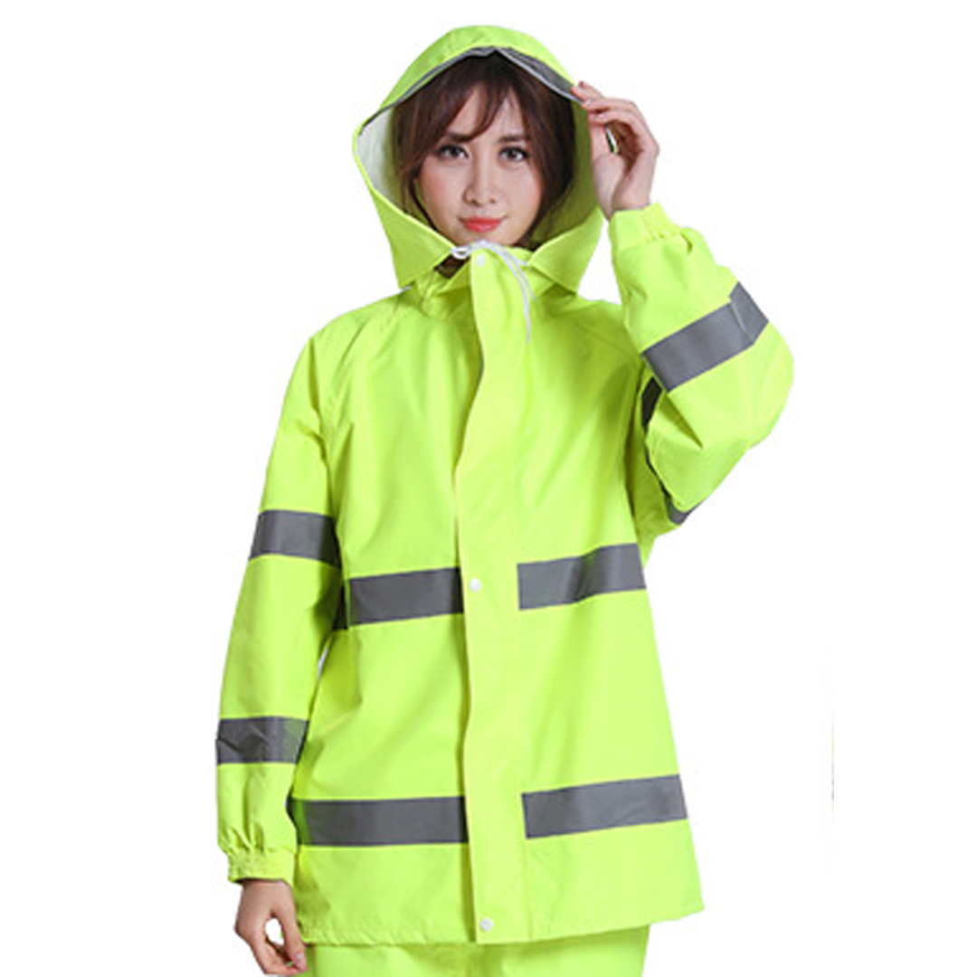 Impermeable de alta visibilidad seguridad ropa de trabajo