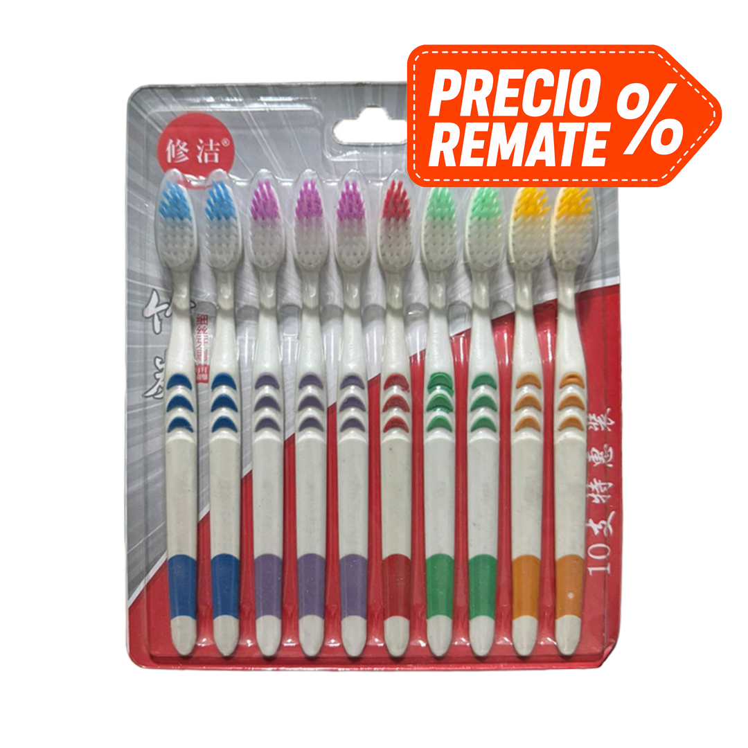 Set de 10 cepillo de dientes