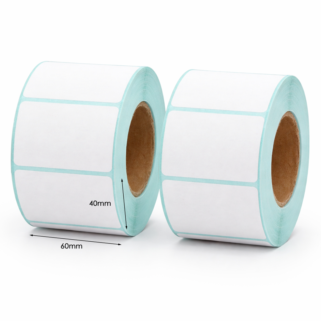 Etiqueta para pesa 60*40*800 hojas/rollo de papel termico