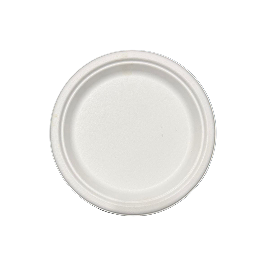 Plato redondo 6" - Biodegradable