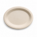 Plato ovalado 12 - biodegradable