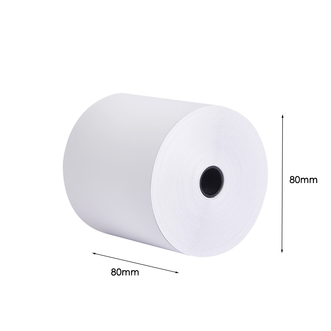 Rollo papel térmico 80x80mm